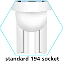 194 τσιπ σφηνών T10 SMD 5050 λαμπών φωτός 6500K των αυτοκίνητων οδηγήσεων 4