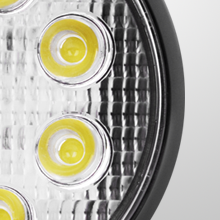 27W σημείο που οδηγείται από το έξοχο φωτεινό Drive φως ομίχλης οδικών φω'των για το φορτηγό SUV 3