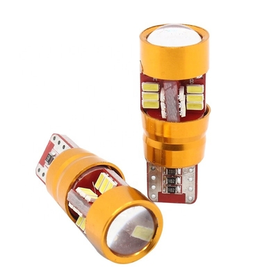 οδηγήσεις λαμπών φωτός αυτοκινήτων 12V Canbus T10 3014 27SMD για το φως επιφύλαξης χώρων στάθμευσης ανάγνωσης θόλων φορτηγών