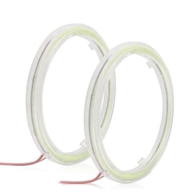 Αγορά Περιβαλλοντικά φω'τα 100MM ΚΌΚΚΙΝΟΣ ΜΠΛΕ λαμπτήρας 12-18V αυτοκινήτων των οδηγήσεων ματιών αγγέλου σπαδίκων ομίχλης online manufacture