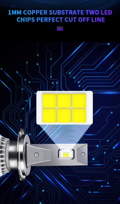 2 βολβός 180W 360 Luminescence βαθμού έξοχοι φωτεινοί προβολείς H4 H11 HB3 9005 των οδηγήσεων πλευρών H7 αυτοκινήτων αυτόματος οδηγημένος βολβός προβολέων S2