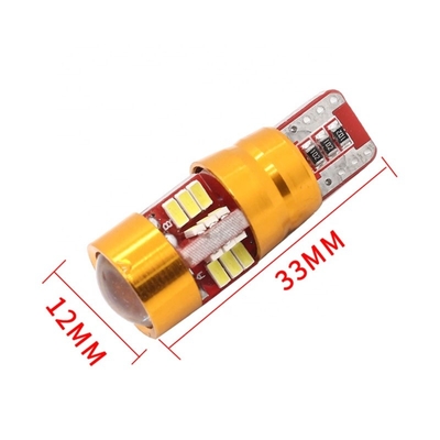 οδηγήσεις λαμπών φωτός αυτοκινήτων 12V Canbus T10 3014 27SMD για το φως επιφύλαξης χώρων στάθμευσης ανάγνωσης θόλων φορτηγών