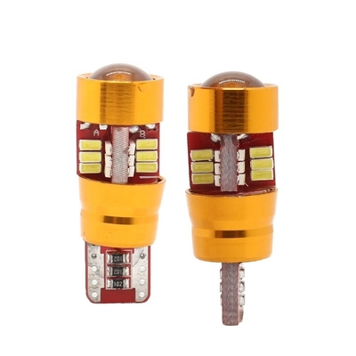 οδηγήσεις λαμπών φωτός αυτοκινήτων 12V Canbus T10 3014 27SMD για το φως επιφύλαξης χώρων στάθμευσης ανάγνωσης θόλων φορτηγών