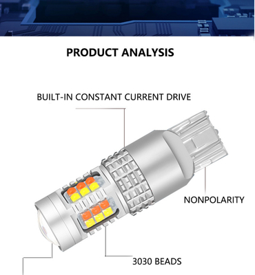 30SMD αυτόματα επικεφαλής φω'τα 3030 φω'τα 10W σημάτων φρένων και στροφής