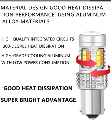 30SMD αυτόματα επικεφαλής φω'τα 3030 φω'τα 10W σημάτων φρένων και στροφής