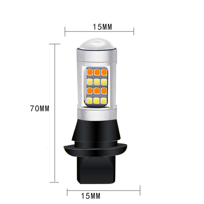 φω'τα 42SMD σημάτων στροφής φρένων 2835 7440 T20 τσιπ οδηγήσεων ομίχλης