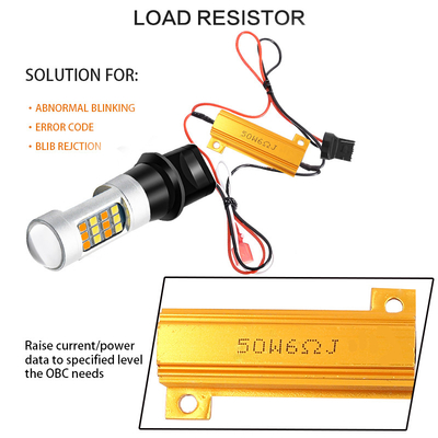 42SMD οδηγημένα σήμα φω'τα βολβών T20 1157Turn των οδηγήσεων για το φως φρένων αυτοκινήτων με τη λειτουργία στροβοσκόπιων