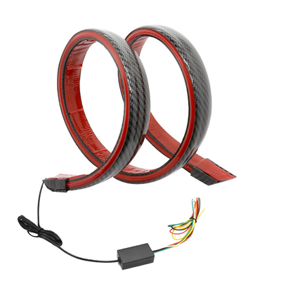 5W 12V αυτοκινήτων εύκαμπτη οδηγημένη ίνα άνθρακα ουρών ελαφριά για τον αεροπόρο