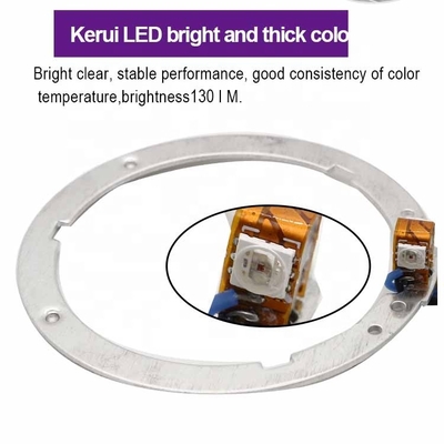 DRL RGB φωτοστεφάνου δαχτυλιδιών μάτια 80mm 95mm 105mm 110mm διαβόλων αγγέλου φω'των CCFL αυτοκινήτων εσωτερικά οδηγημένα περιβαλλοντικά
