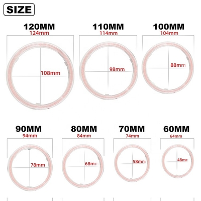 Περιβαλλοντικός ΣΠΆΔΙΚΑΣ 60mm 70mm 80mm 90mm 100mm 110mm λαμπτήρων ομίχλης φω'των αυτοκινήτων των οδηγήσεων μοτοσικλετών DRL