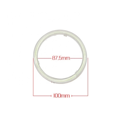 Περιβαλλοντικά φω'τα 100MM ΚΌΚΚΙΝΟΣ ΜΠΛΕ λαμπτήρας 12-18V αυτοκινήτων των οδηγήσεων ματιών αγγέλου σπαδίκων ομίχλης