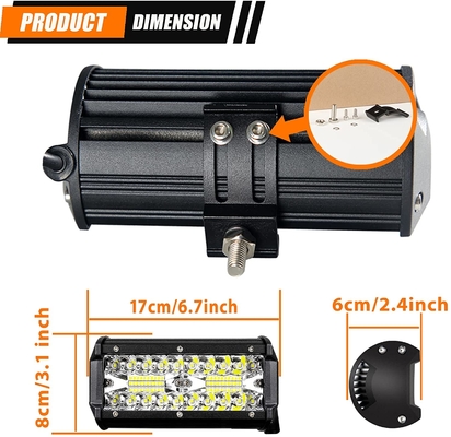 Υψηλής ισχύος 200W LED οδικά φώτα IP68 Αδιάβροχο υλικό κράματος αλουμινίου