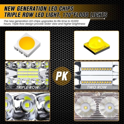 Φώτα οδήγησης LED από κράμα αλουμινίου 10-30V Φώτα LED για όχημα