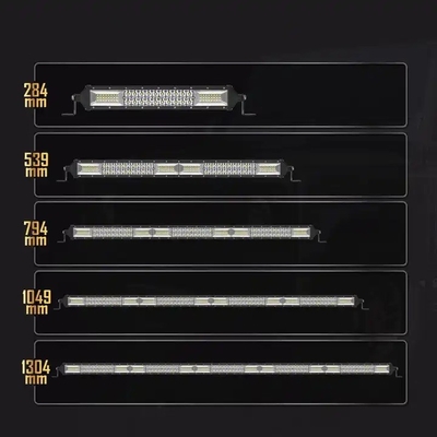 Δύο σειράς LED φωτεινή μπάρα για αυτοκίνητο 200W - 1000W Αλουμινίου προφίλ
