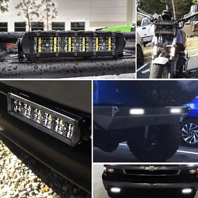6D Αντανάκλαση Off Road LED Light Bar 4x4 12V 24V Μοναδική σειρά αυτοκινητοβιομηχανικών LED Light Bar