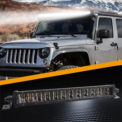 6D Αντανάκλαση Off Road LED Light Bar 4x4 12V 24V Μοναδική σειρά αυτοκινητοβιομηχανικών LED Light Bar