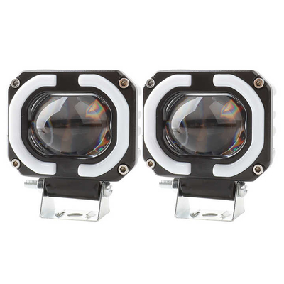 4x4 Offroad LED Φώτα εργασίας Φώτα ομίχλης Φώτα οδήγησης 12-80V 4 ίντσες 30W Δύο χρώματα