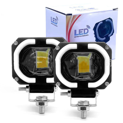 4x4 Offroad LED Φώτα εργασίας Φώτα ομίχλης Φώτα οδήγησης 12-80V 4 ίντσες 30W Δύο χρώματα