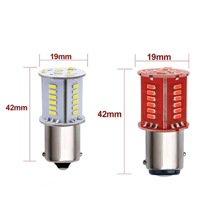 Προσαρμόσιμα σήματα στροφής LED 3014 30SMD S25 1156 BA15S BAU15S BAY15D