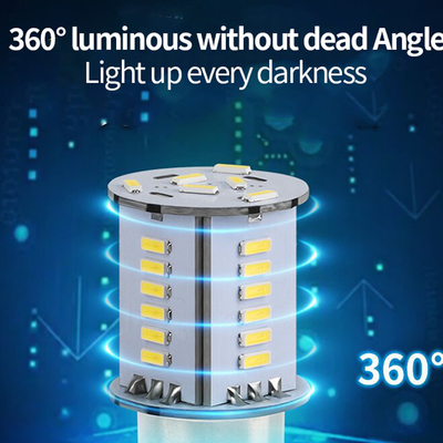 Προσαρμόσιμα σήματα στροφής LED 3014 30SMD S25 1156 BA15S BAU15S BAY15D