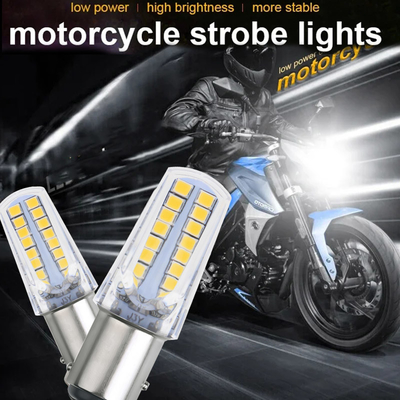 1157 32SMD Amber LED Φωτισμοί σήματος στροφής φρένων Φωτισμοί σήματος στροφής φώτων λαμπτήρα αυτοκίνητο πίσω για μοτοσυκλέτα