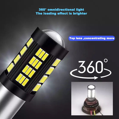 1157 1156 4014 66 SMD LED φως φρένων αυτοκίνητα ανάποδα εσωτερικά λαμπτήρες LED αυτοκινήτων Canbus
