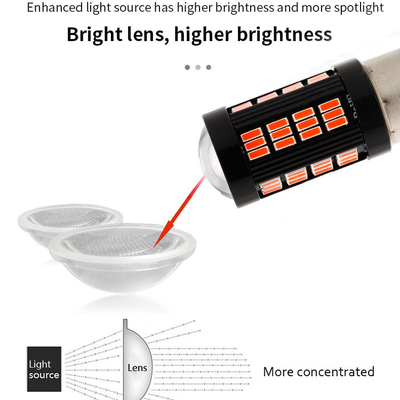1157 1156 4014 66 SMD LED φως φρένων αυτοκίνητα ανάποδα εσωτερικά λαμπτήρες LED αυτοκινήτων Canbus