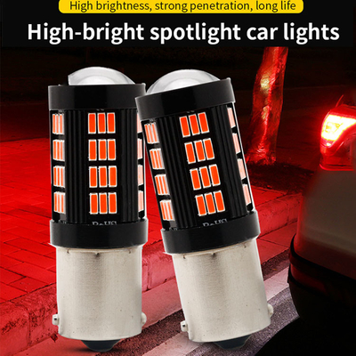 1157 1156 4014 66 SMD LED φως φρένων αυτοκίνητα ανάποδα εσωτερικά λαμπτήρες LED αυτοκινήτων Canbus