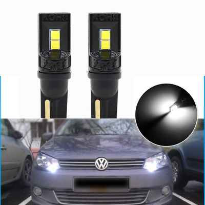 360 μοίρες λαμπτήρες LED T10 194 168 147 W5W 3030 Αυτοκίνητο λαμπτήρες εσωτερικού LED Λάθος δωρεάν Φως πινακίδας κυκλοφορίας