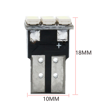 Δύναμη 9W λαμπτήρες LED Αδιάβροχο IP67 360 μοίρες Φως αυτοκινήτου 12v T10 12SMD 1206 3020 Φως ανάγνωσης Πίνακα κυκλοφορίας
