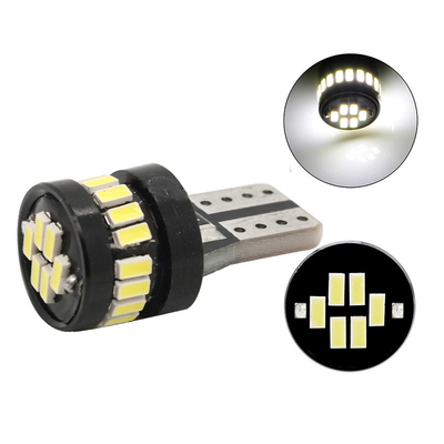 3014 LED Chip Automotive Light Bulbs Λευκό φως 360 μοίρες γωνία δέσμης T10 3014 24smd σταθερό ρεύμα φωτεινό λαμπτήρα LED