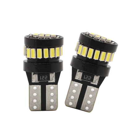 3014 LED Chip Automotive Light Bulbs Λευκό φως 360 μοίρες γωνία δέσμης T10 3014 24smd σταθερό ρεύμα φωτεινό λαμπτήρα LED