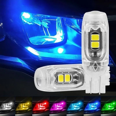 360 μοίρες λαμπτήρα LED Φωτήρα αυτοκινήτου Φωτήρα Πίνακα κυκλοφορίας Φως T10 2835 3030 5smd LED Highlight 5W5 Μη πολικό λαμπτήρα μικρού πλάτους