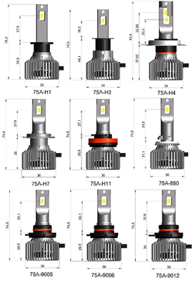 Τα O3 12V 55W προβολέας H1 H3 H4 H7 H11 9005 9006 D2H 12000 αυτοκίνητων οδηγήσεων μονάδων λούμεν οδήγησαν το βολβό προβολέων