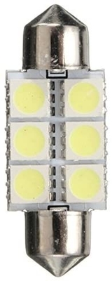 Γιρλαντών C5W 5050 6SMD των οδηγήσεων μπλε άσπρο συνεχές ρεύμα 12V 31mm 36mm 39mm 41mm θόλων βολβών λαμπτήρων φω'των αυτοκινήτων εσωτερικό