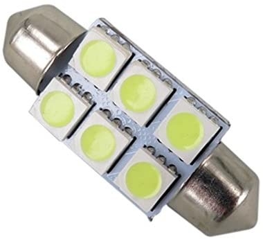Γιρλαντών C5W 5050 6SMD των οδηγήσεων μπλε άσπρο συνεχές ρεύμα 12V 31mm 36mm 39mm 41mm θόλων βολβών λαμπτήρων φω'των αυτοκινήτων εσωτερικό