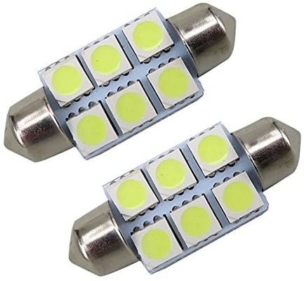 Γιρλαντών C5W 5050 6SMD των οδηγήσεων μπλε άσπρο συνεχές ρεύμα 12V 31mm 36mm 39mm 41mm θόλων βολβών λαμπτήρων φω'των αυτοκινήτων εσωτερικό