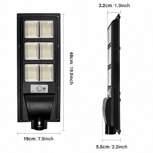 Ηλιακός φωτεινός σηματοδότης 120 Watt για την υπαίθρια 5000K αντοχή IP65 πλημμυρών φωτός της ημέρας άσπρη αδιάβροχη